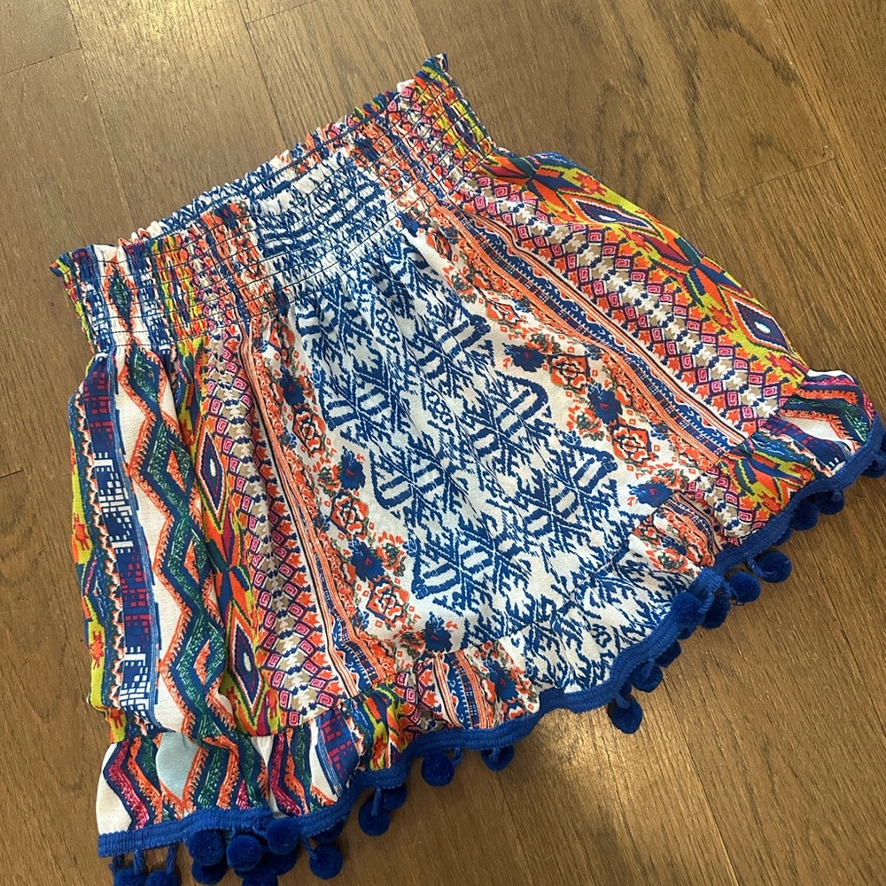 Ramy Brook Multicolor Patterned Mini Skirt